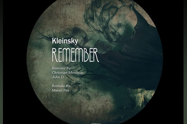 Mateo Paz’s remix of Kleinsky’s ‘Remember’ is out now on Estribo Records